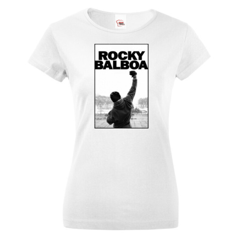 Dámské tričko s potlačou Rocky Balboa