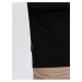 Čierne pánske basic tričko Ombre Clothing