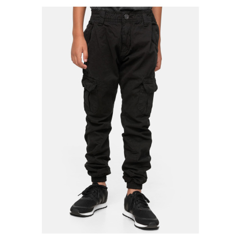 Boys' Cargo Jogging Pants Black Urban Classics