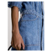 Calvin Klein Jeans Košeľové šaty  modrá denim