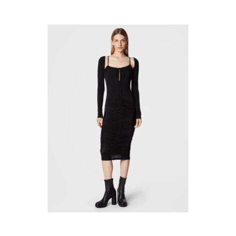 Versace Jeans Couture Koktejlové šaty Marika 73HAO922 Čierna Slim Fit