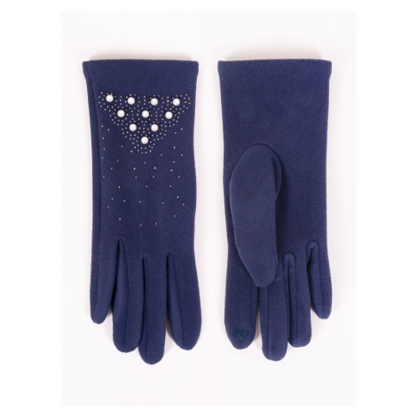 Dámske rukavice Yoclub RES-0054K-AA50-002 tmavo modré