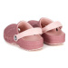 Crocs Šľapky BAYA GLITTER CLOG TODDLERS 207014-6SR Ružová