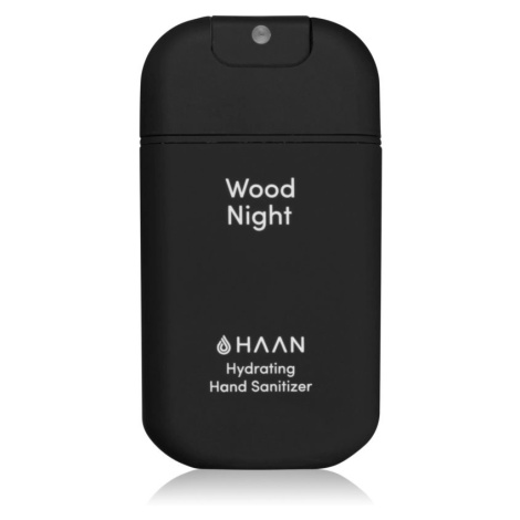 HAAN Hand Care Wood Night čistiaci sprej na ruky s antibakteriálnou prísadou