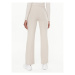 Calvin Klein Jeans Bavlnené nohavice J20J220678 Béžová Flare Fit