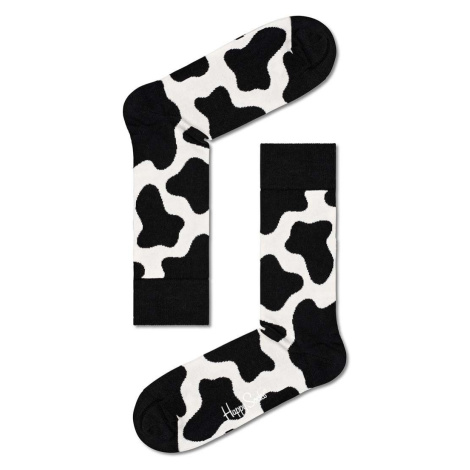 Ponožky Happy Socks Cow čierna farba