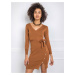 Brown dress by Ezra