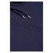 MIKINA GANT EMBOSSED FULL-ZIP HOODIE EVENING BLUE