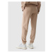 Dámske tepláky 4F TROUSERS-4FWSS24TTROF665-83S-BEIGE