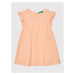 United Colors Of Benetton Letné šaty 3Z7QGV002 Oranžová Regular Fit