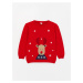 LC Waikiki Crew Neck Long Sleeve Christmas Themed Baby Boy Knitwear Sweater