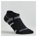 Športové ponožky RS 560 nízke 3 páry čierno-sivé