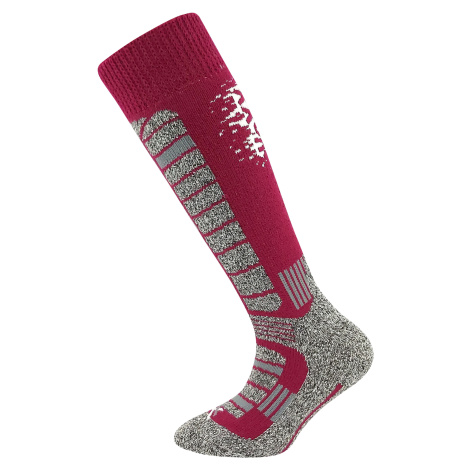 VOXX® lyžiarske ponožky Carving detské blackberry 1 pár 120653