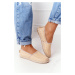 Espadrilles on a straw sole Lu Boo beige