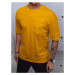 Yellow men's T-shirt Dstreet z
