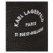 Klobúk Karl Lagerfeld Rsg Straw Bucket Hat Čierna