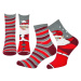 STEVEN Vianočné ponožky Steven-136D-062 CN062