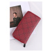 Tmavočervená peňaženka Anastasia