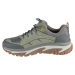 TMAVOZELENÉ PÁNSKE KOŽENÉ TENISKY SKECHERS ARCH FIT ROAD WALKER 237488-GRN