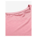 Ružové dámske tričko ALPINE PRO Evica