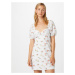 Abercrombie & Fitch Letné šaty  zmiešané farby / biela