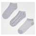 Ponožky Moodo Z-SK-3605 grey 3P