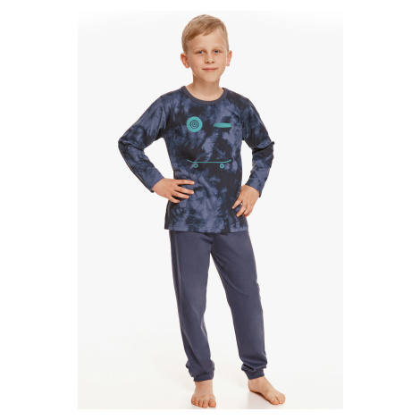 Chlapčenské pyžamo Taro 2652-3 Greg Tmavomodrá