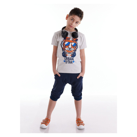 Mushi Urban Star Boys T-shirt Capri Shorts Set