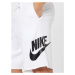 Nike Sportswear Nohavice 'Club Alumini'  čierna / šedobiela