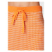 Seafolly Midi sukňa Sunray 54910-KN Oranžová Regular Fit