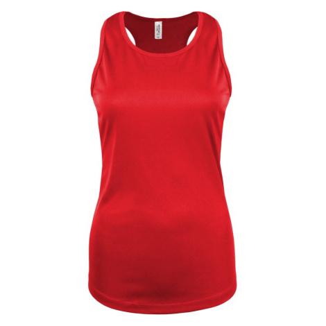 Just Cool Dámske športové tielko Cool - Ohnivo červená