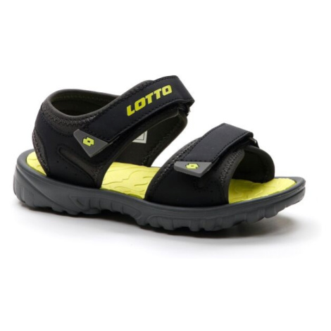 Lotto LAS ROCHAS 1 CL Detské sandále, čierna, veľkosť