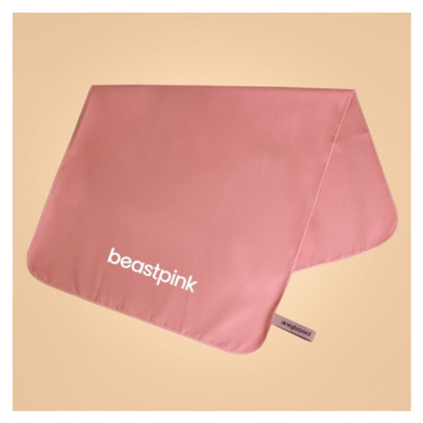 BeastPink Maxi športový uterák Pink
