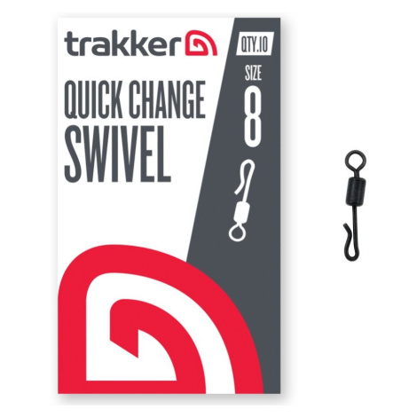 Trakker obratlík quick change swivel veľkosť 8 10 ks