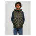 Jack&Jones Junior Vesta Hero 12212854 Zelená Regular Fit