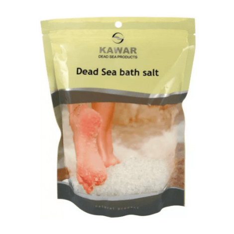 KAWAR Soľ z mŕtveho mora kúpeľová soľ vrecko 1000 g