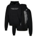 Ultraheavy Oversize Hoodie Fingerprint Black