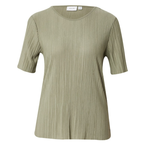 VILA Blúzka 'VIPlisa'  kaki