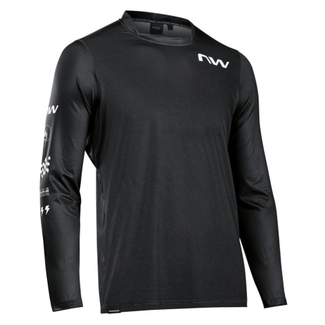 Men's Cycling Jersey NorthWave Bomb Jersey Long Sleeves North Wave