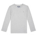 Tommy Hilfiger  BOYS BASIC CN KNIT L/S  Tričká s dlhým rukávom Šedá