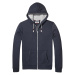 Tommy Jeans Mikina - TOMMY HILFIGER TJM ORIGINAL ZIP HOODIE šedá