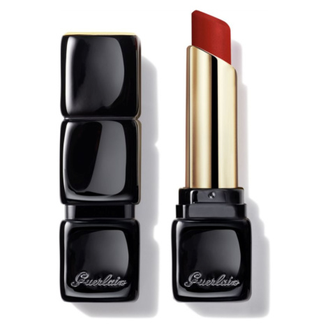 GUERLAIN KissKiss Tender Matte dlhotrvajúci rúž s matným efektom odtieň 530 Dreamy Rose