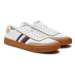 Tommy Hilfiger Sneakersy Th Cupset 1A2 Lth Mix FM0FM05118 Biela