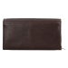Dámska kožená peňaženka SendiDesign Monic - tmavo hnedá