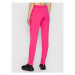 Versace Jeans Couture Teplákové nohavice 71HAAT04 Ružová Regular Fit