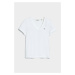 TRIČKO GANT REG SHIELD SS V-NECK T-SHIRT WHITE