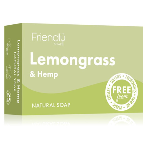 Friendly Soap Natural Soap Lemongrass & Hemp prírodné mydlo