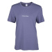 Calvin Klein S/S CREW NECK Dámske tričko, modrá, veľkosť
