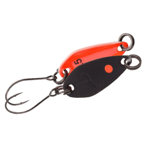 Spro plandavka trout master incy spoon black orange - 2,5 g