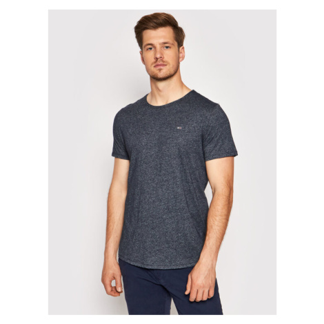 Tommy Jeans Tričko Jaspe DM0DM09586 Tmavomodrá Slim Fit Tommy Hilfiger